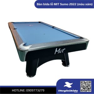 Bàn bida lỗ MIT Sumo 2022 (Xám)
