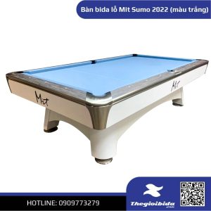 Bàn bida lỗ Mit Sumo 2022 (Trắng)