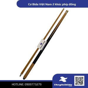 Cơ Bida Việt Nam 2 khúc phíp đồng