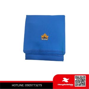 Vải mặt bàn Líp/Libre xi Hàn viền đen logo