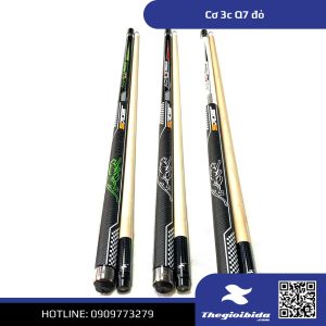Cơ bida 3C Q7 đỏ
