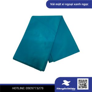 Vải mặt xi ngoại xanh ngọc