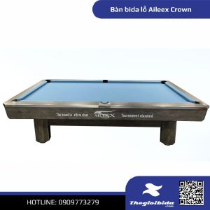 Bàn bida lỗ Aileex Crown