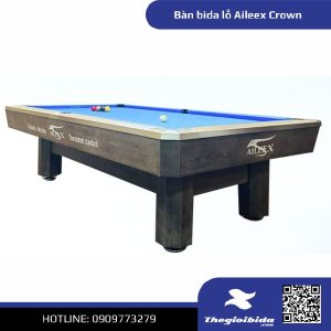 Bàn bida lỗ Aileex Crown