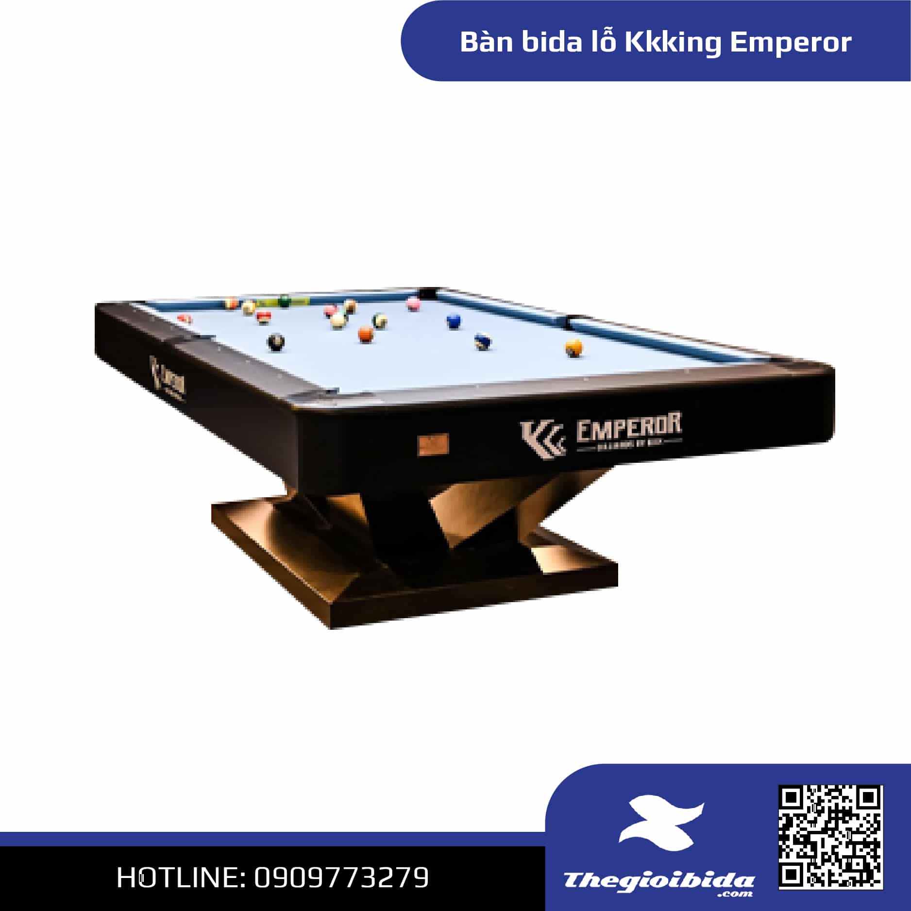 Bàn billiards lỗ Kkking Emperor
