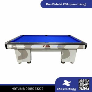 Cung cấp Bàn Bi a lỗ PBA (màu trắng)