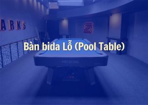 Bàn bi da lỗ là gì
