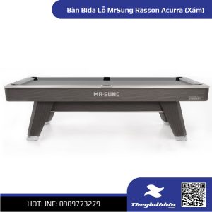 Bàn Bida Lỗ MrSung Rasson Acurra (Xám)
