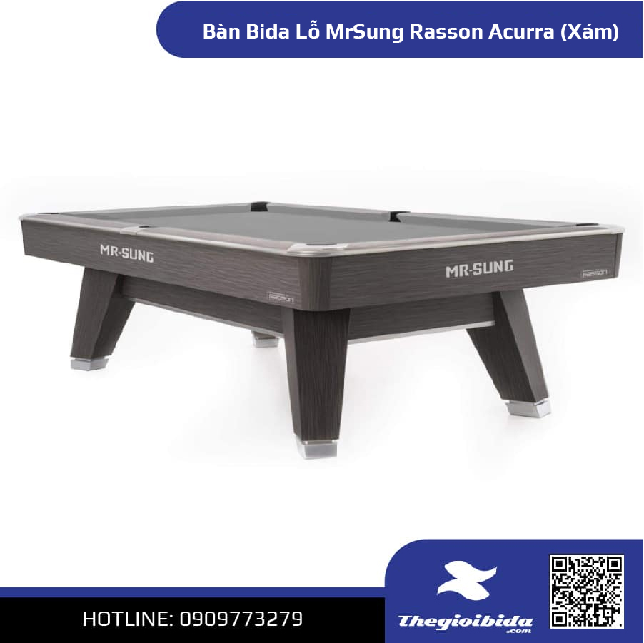 Bàn Bida Lỗ MrSung Rasson Acurra (Xám)