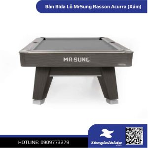 Bàn Bida Lỗ MrSung Rasson Acurra (Xám)