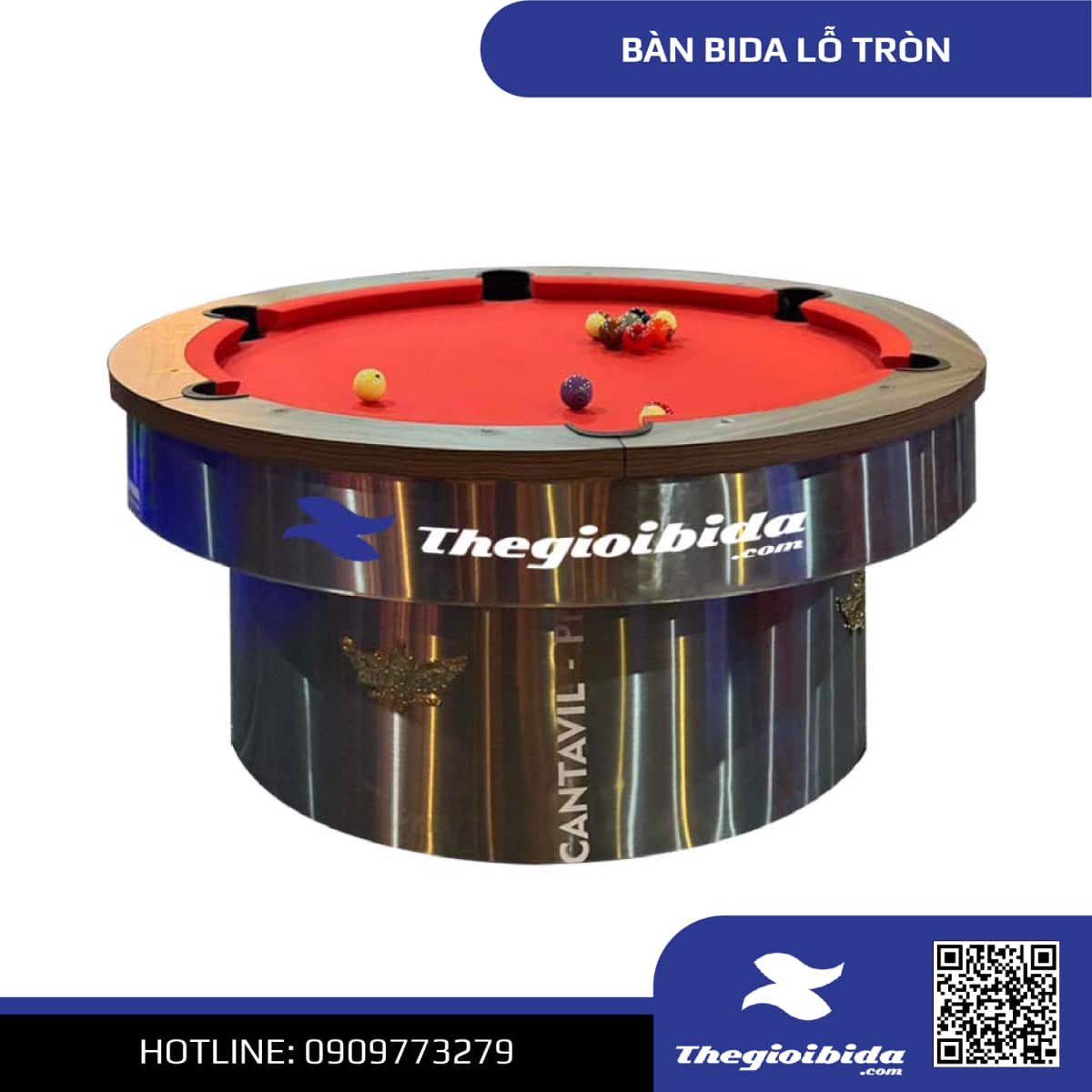 BÀN BIDA LỖ TRÒN