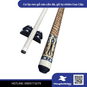 Cơ líp ren gỗ cán cẩn đá, gỗ tự nhiên Cao Cấp