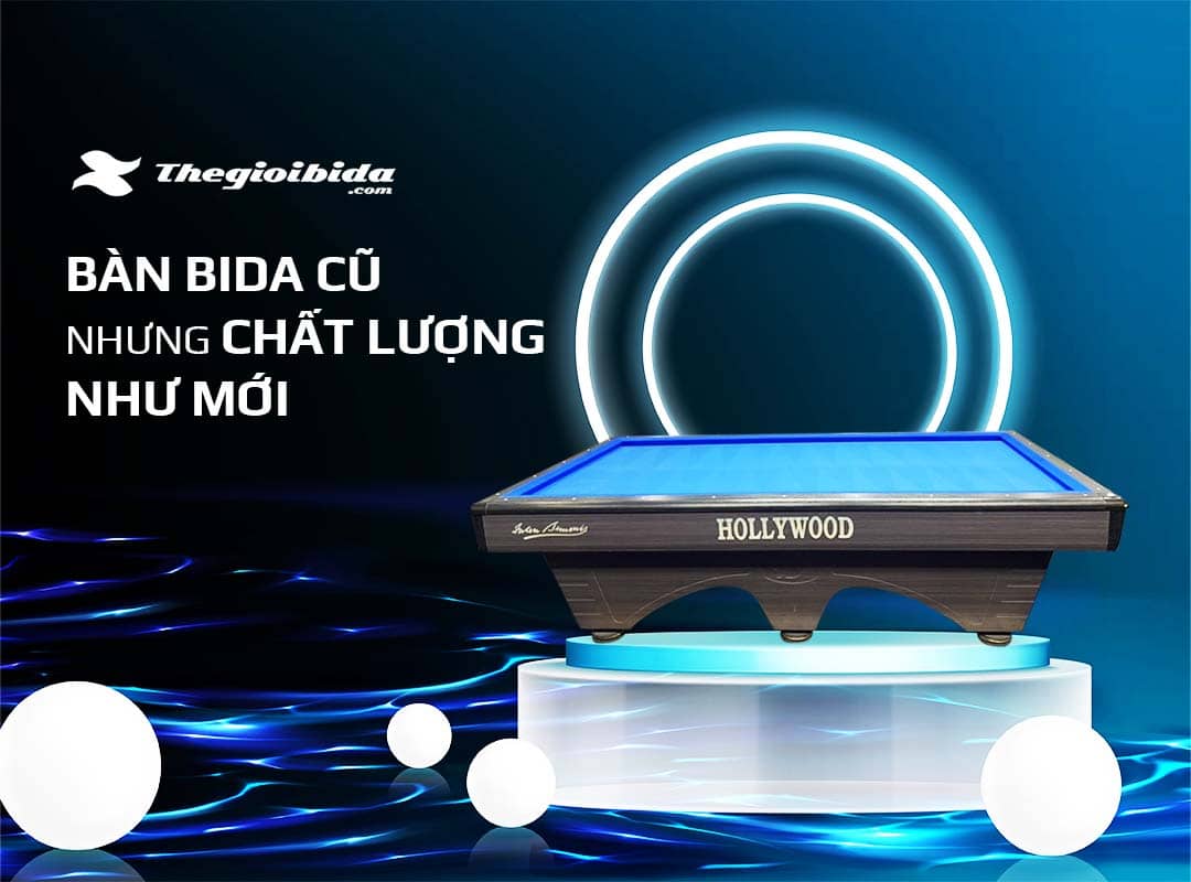 bàn bida cũ địa chỉ bán