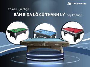 bàn bida lỗ thanh lý thumbnail