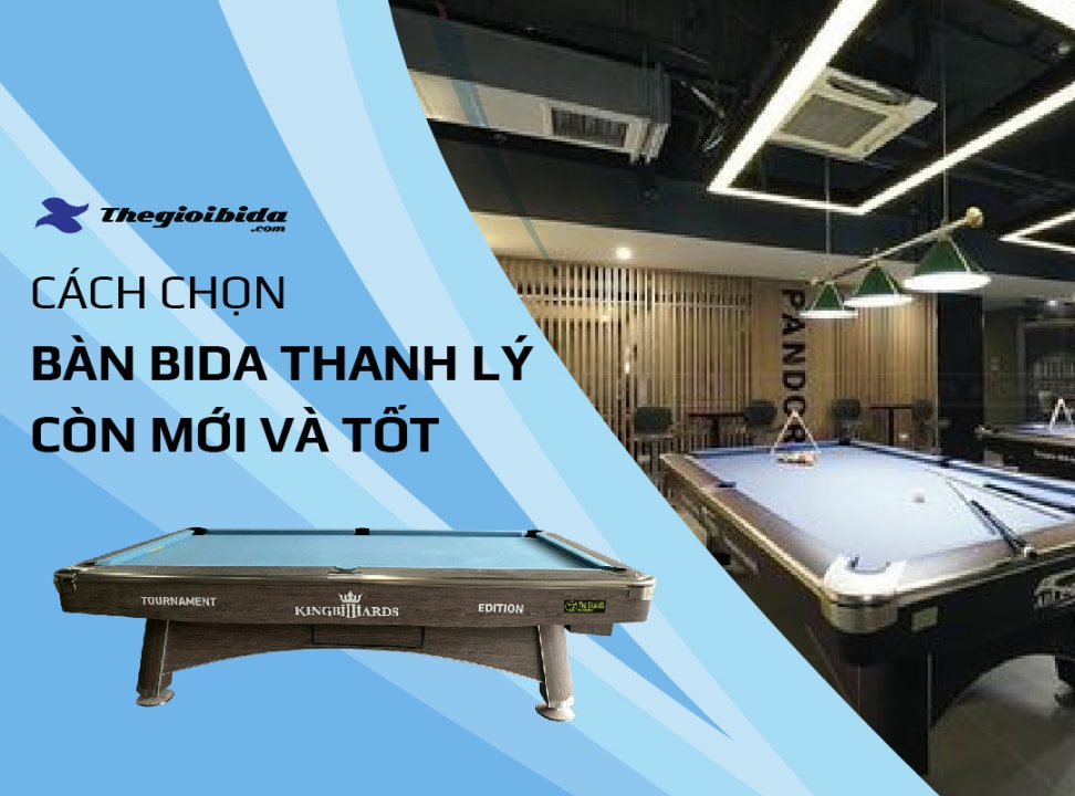 bàn bida thanh lý