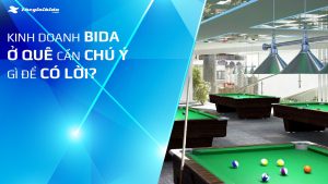 kinh doanh bida ở quê