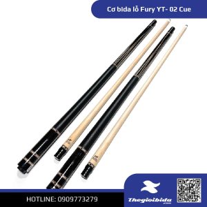 Cơ bida lỗ Fury YT Cue 02
