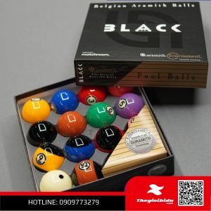 Bi bida lỗ Aramith Black cao cấp